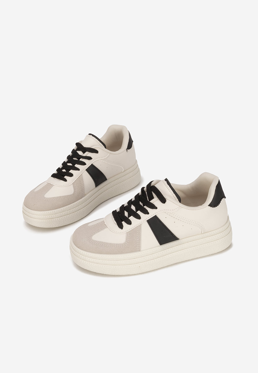 Serinia v4 fehér telitalpú platform sneaker