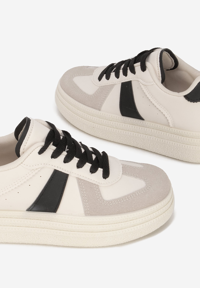 Serinia v4 fehér telitalpú platform sneaker