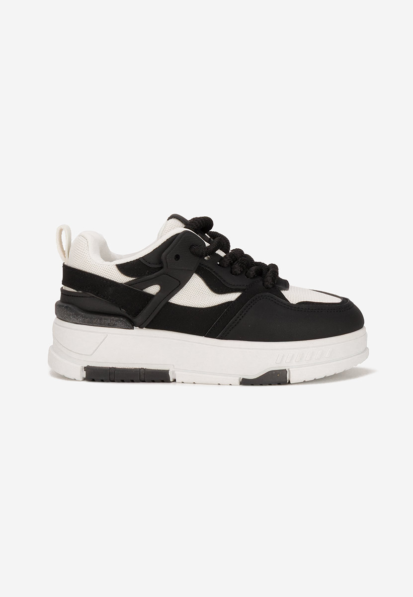 Rosallia fekete telitalpú platform sneaker