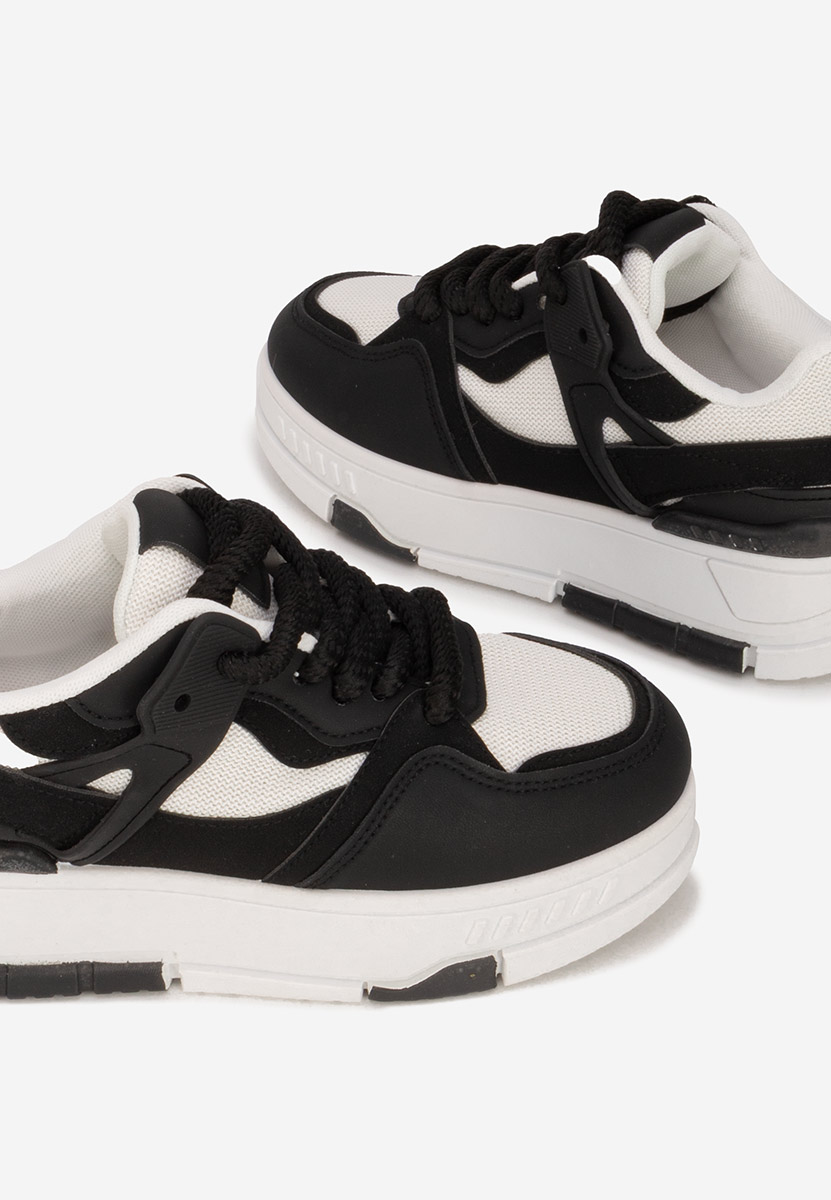Rosallia fekete telitalpú platform sneaker