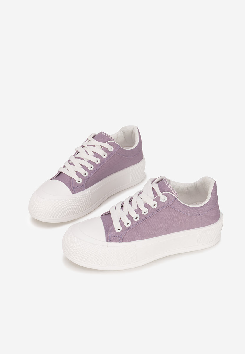 Antonea lila platform teniszcipő