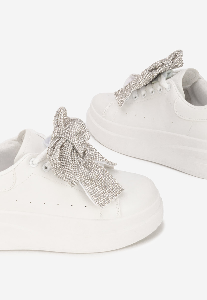 Anitta fehér telitalpú platform sneaker