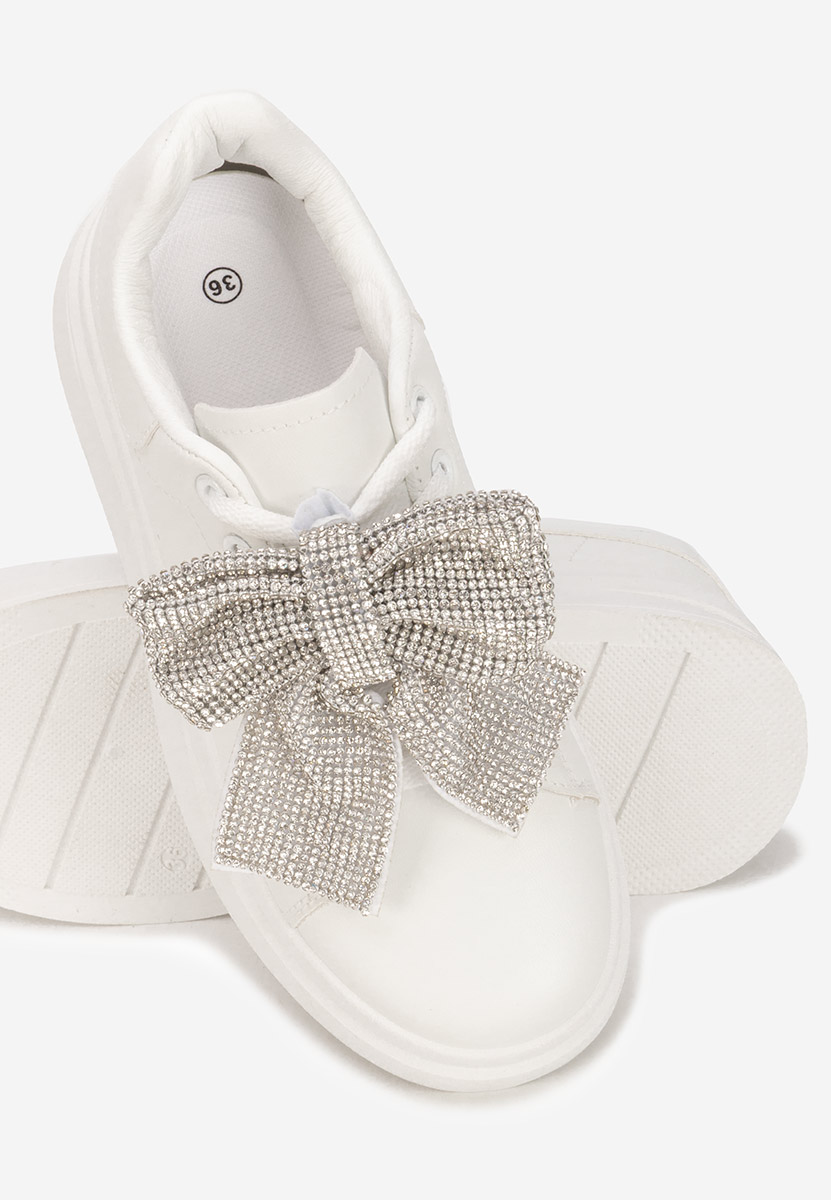 Anitta fehér telitalpú platform sneaker