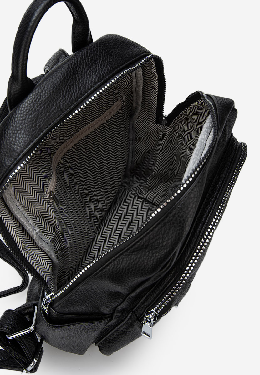 Domiana fekete hátizsák