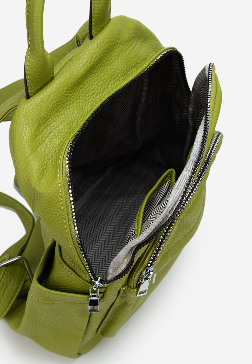 Rafelia zöld hátizsák