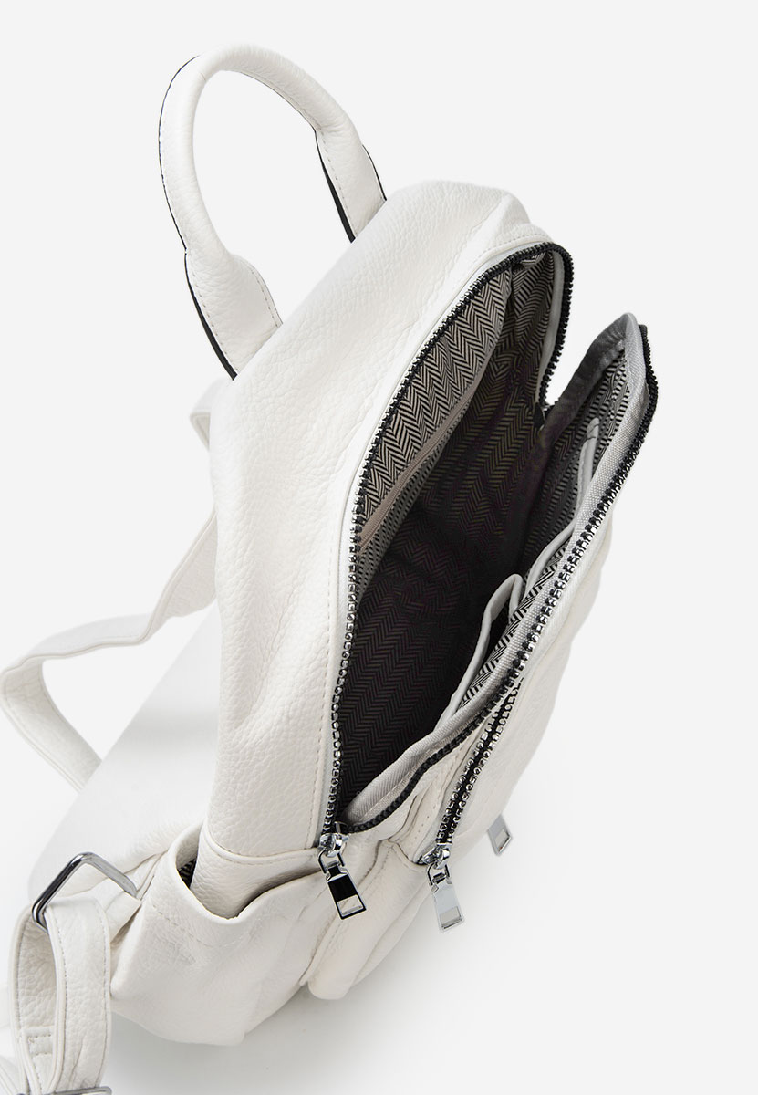 Rafelia fehér hátizsák