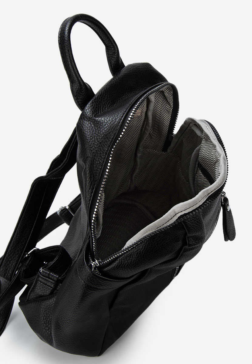 Toviana fekete hátizsák