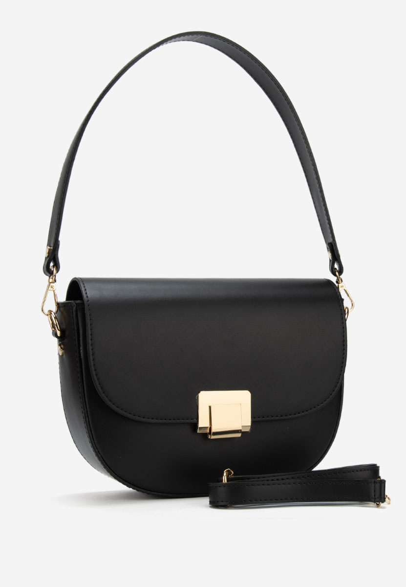 Tamalia fekete válltáska