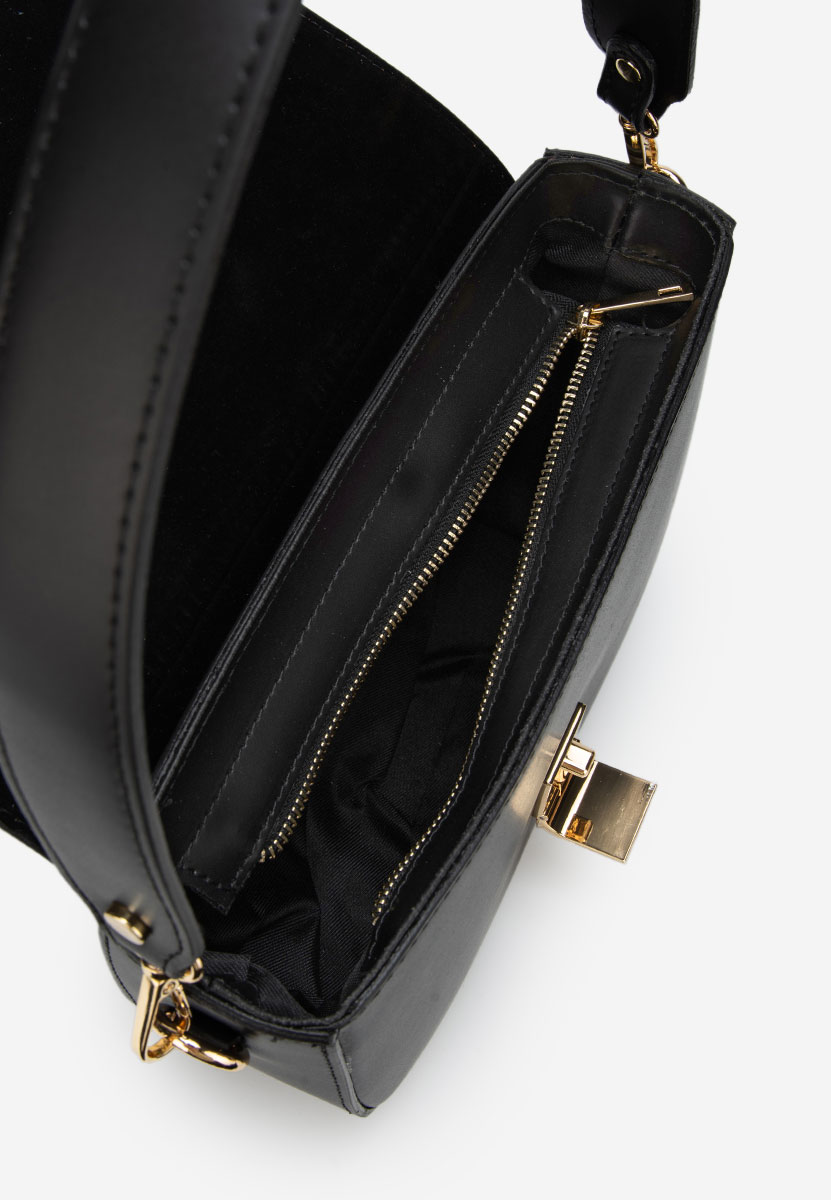 Tamalia fekete válltáska