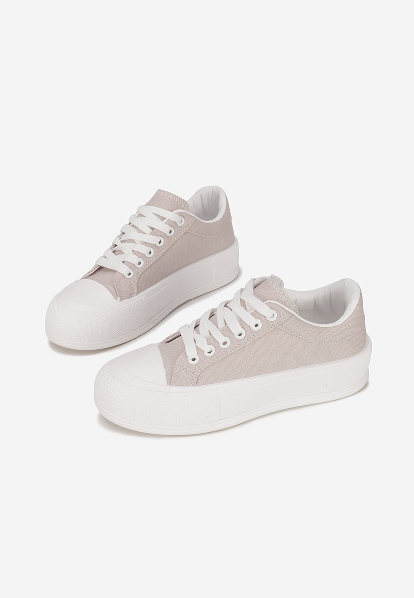 Antonea khaki platform teniszcipő