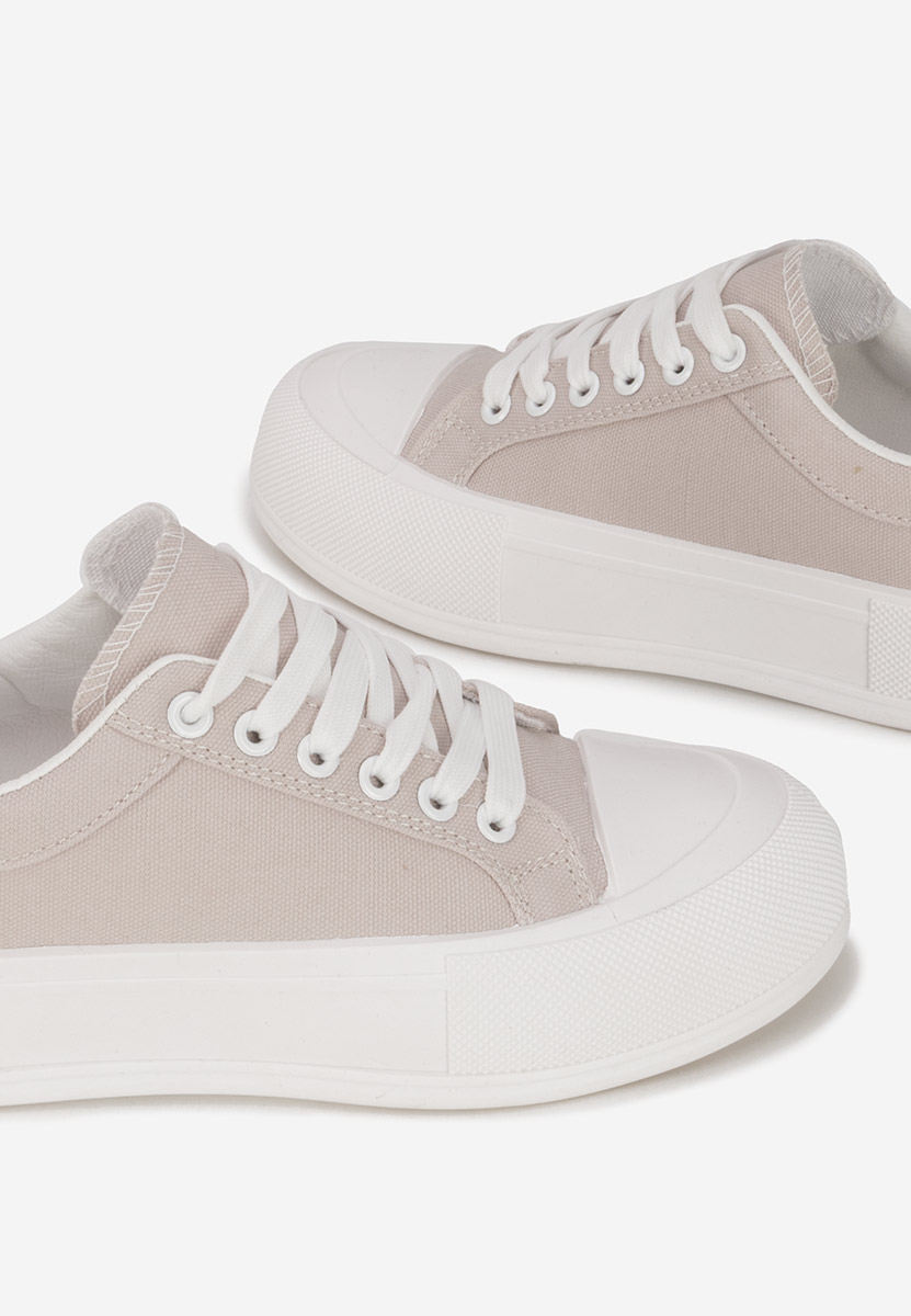 Antonea khaki platform teniszcipő