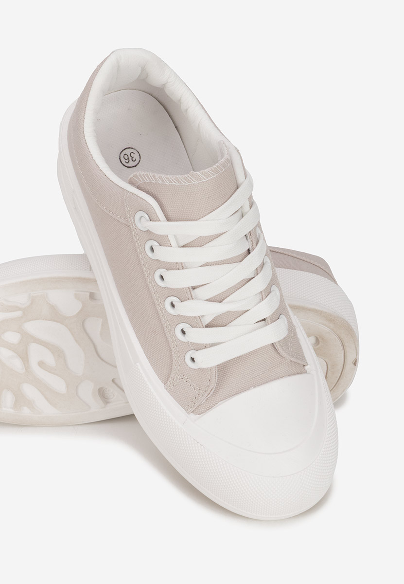 Antonea khaki platform teniszcipő