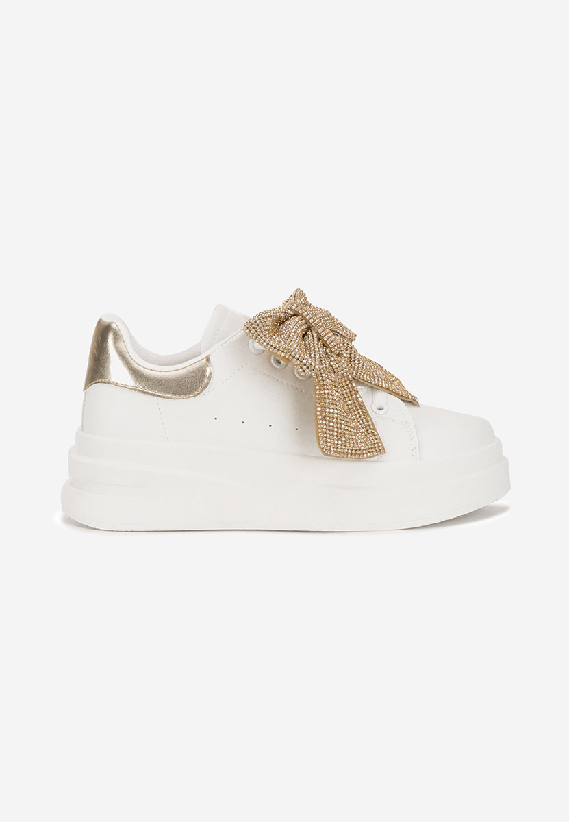 Anitta aranyszínü telitalpú platform sneaker