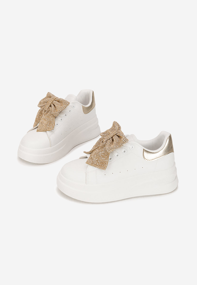 Anitta aranyszínü telitalpú platform sneaker