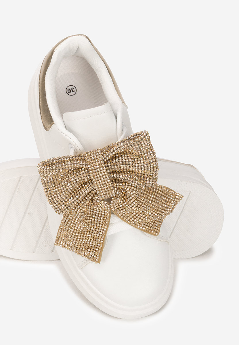 Anitta aranyszínü telitalpú platform sneaker