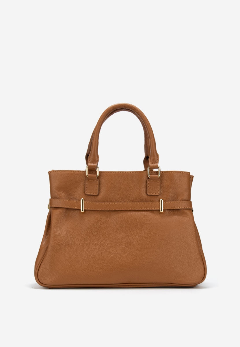 Ruxandra camel természetes bőr táska