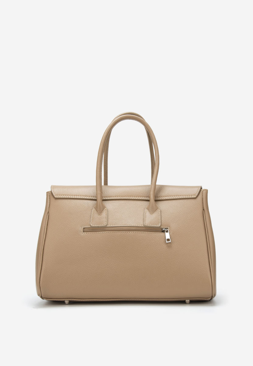 Rozya v2 bézs természetes bőr táska