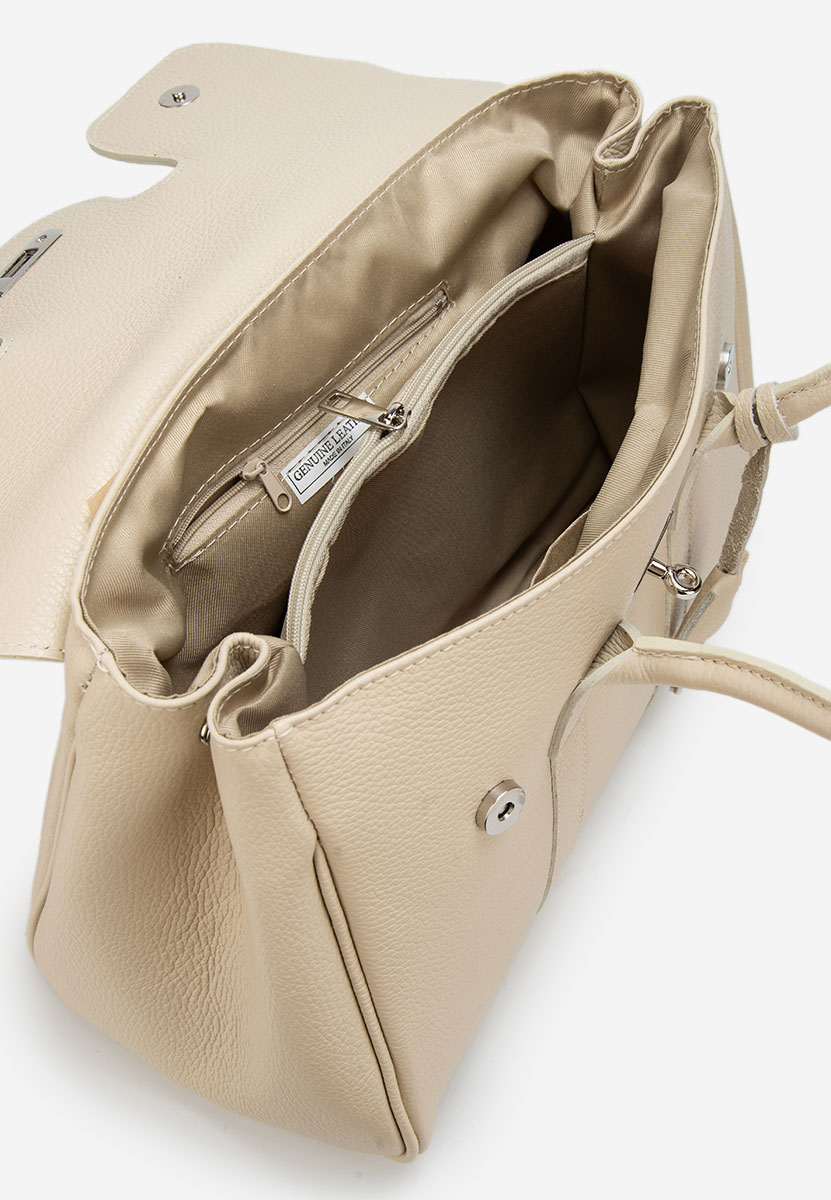 Rozya bézs természetes bőr táska