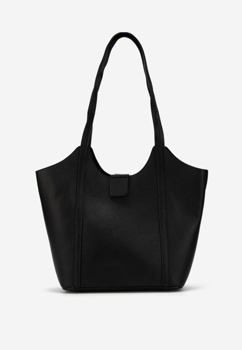 Iuana fekete válltáska