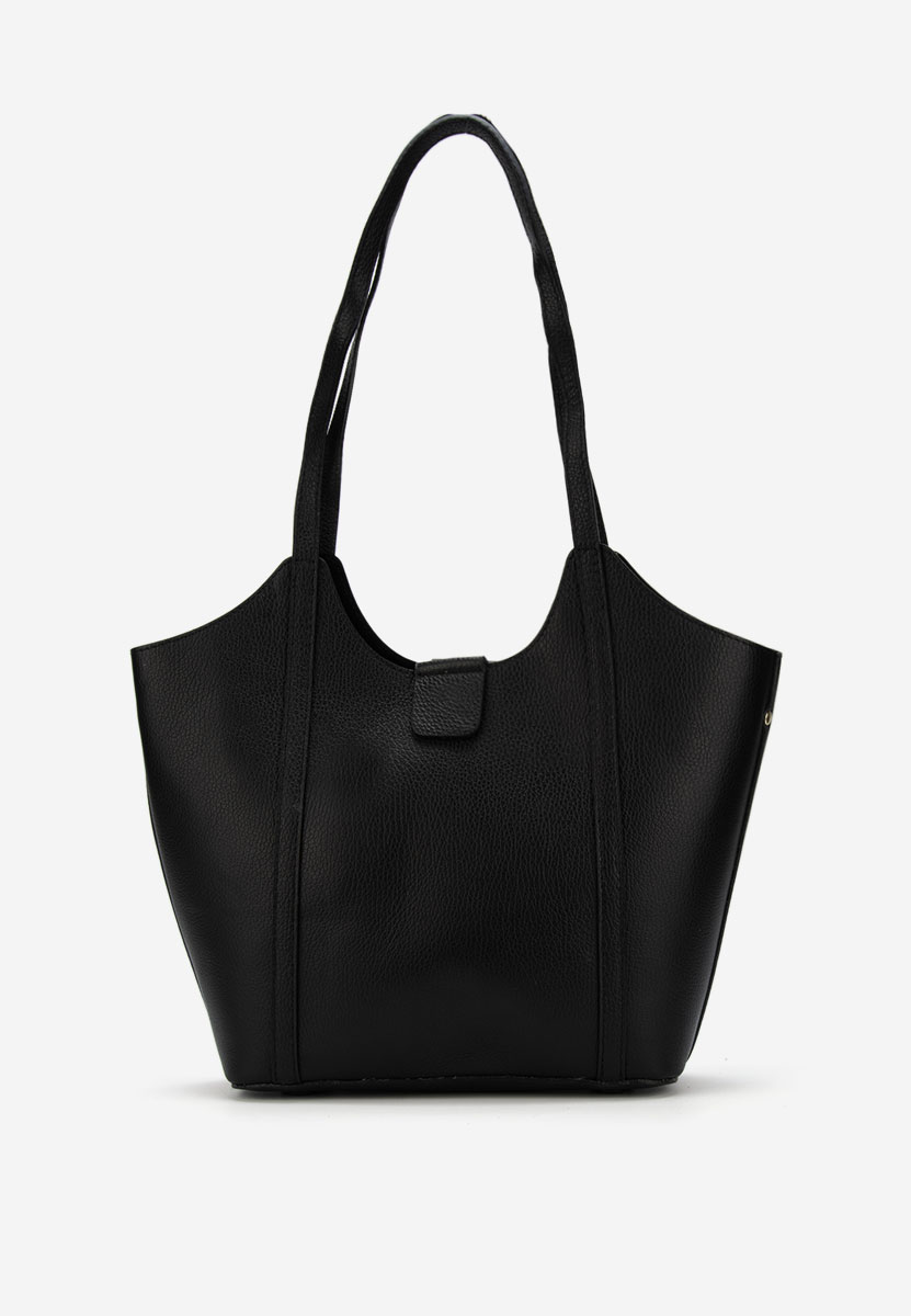 Iuana fekete válltáska