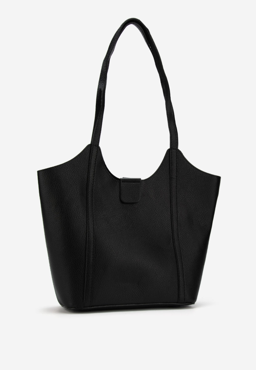 Iuana fekete válltáska