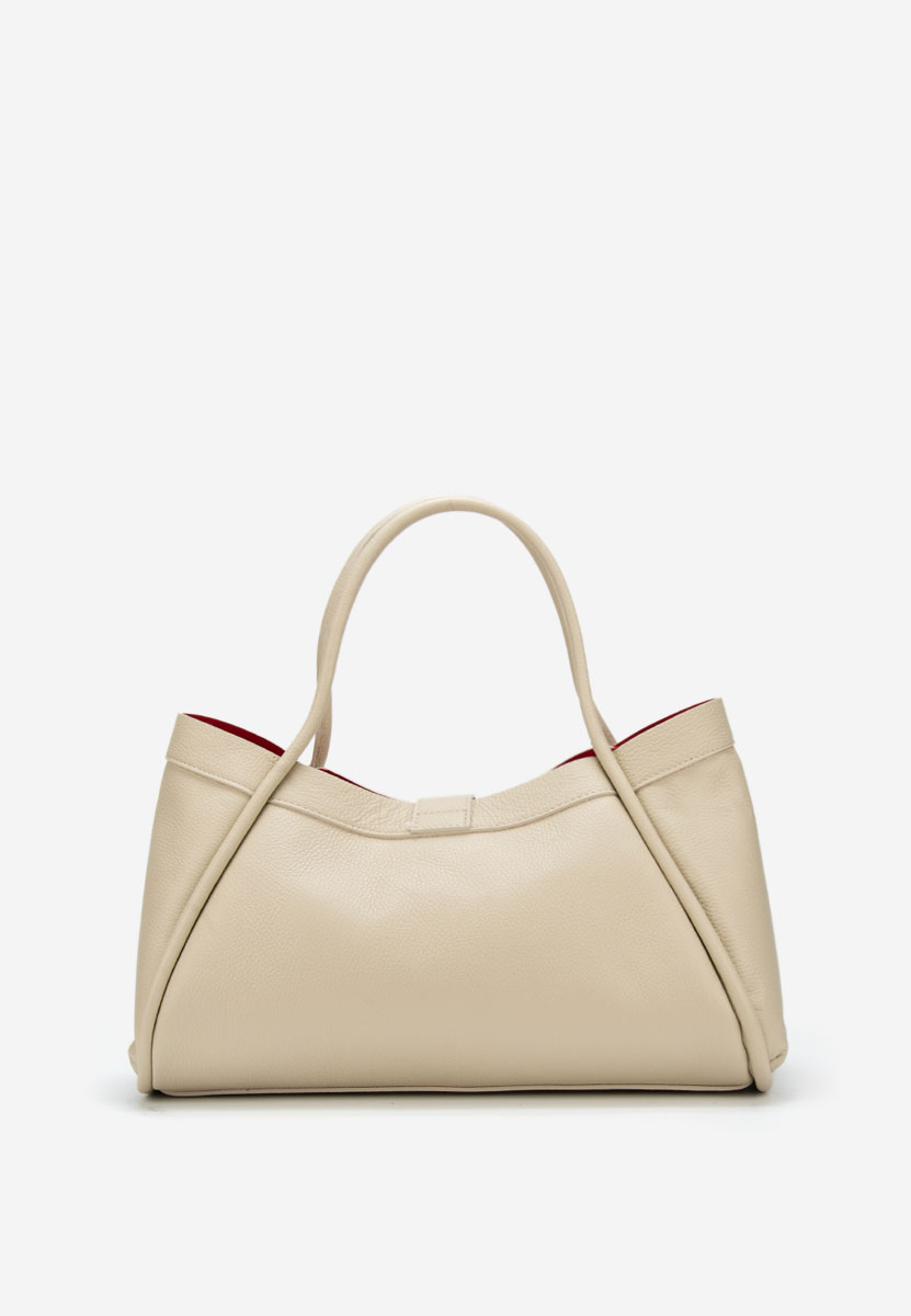 Oniana bézs természetes bőr táska