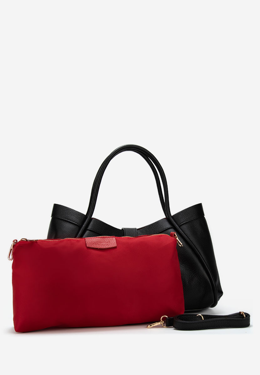 Oniana fekete természetes bőr táska