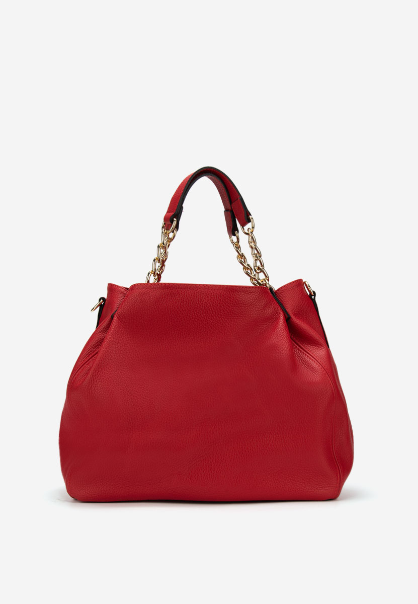 Kiaya piros természetes bőr táska