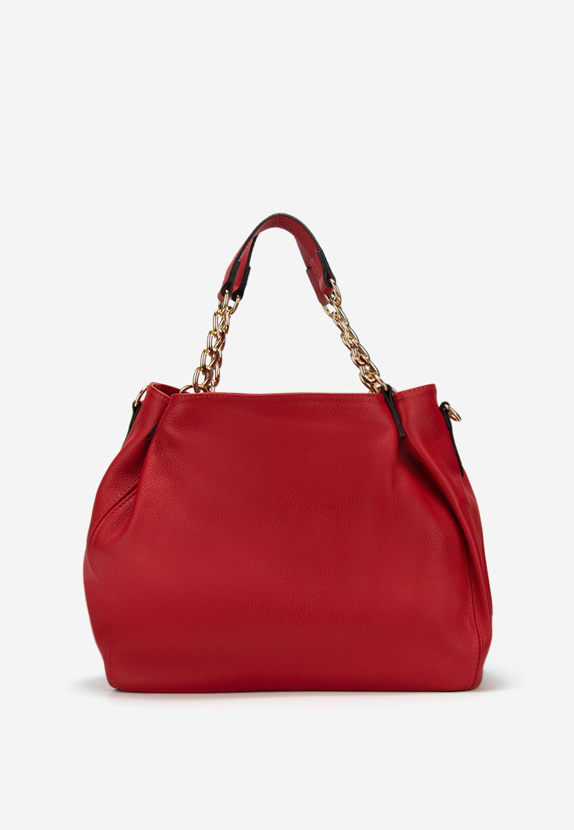 Kiaya piros természetes bőr táska