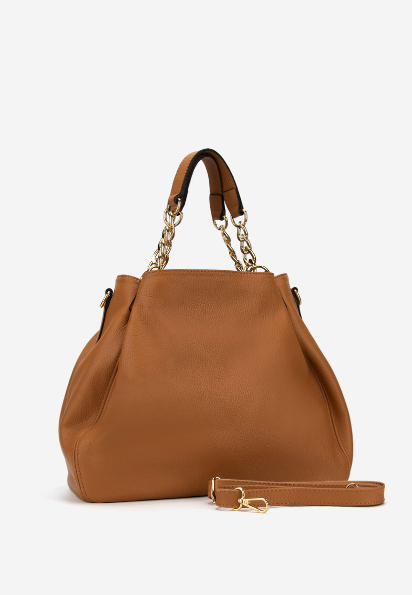 Kiaya camel természetes bőr táska