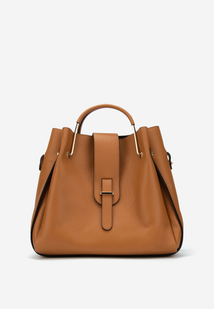 Acassia camel természetes bőr táska