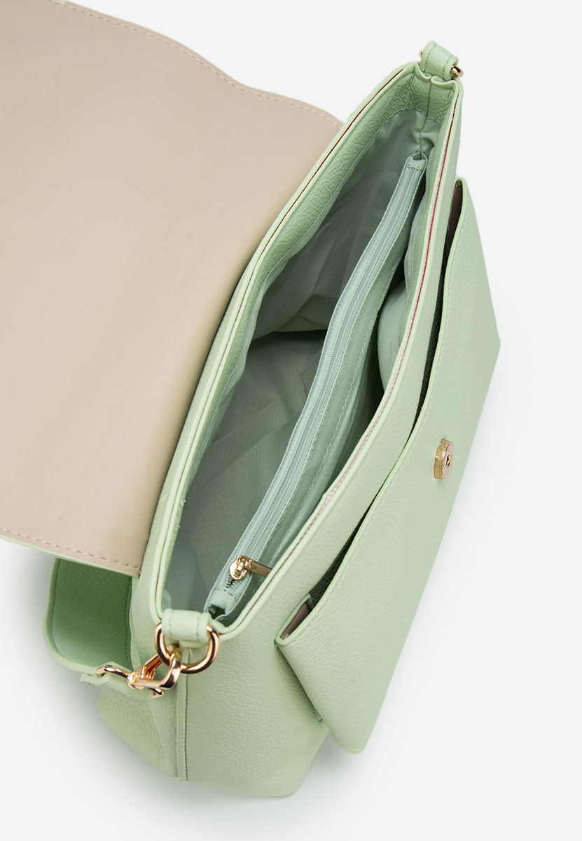 Crisstela zöld válltáska