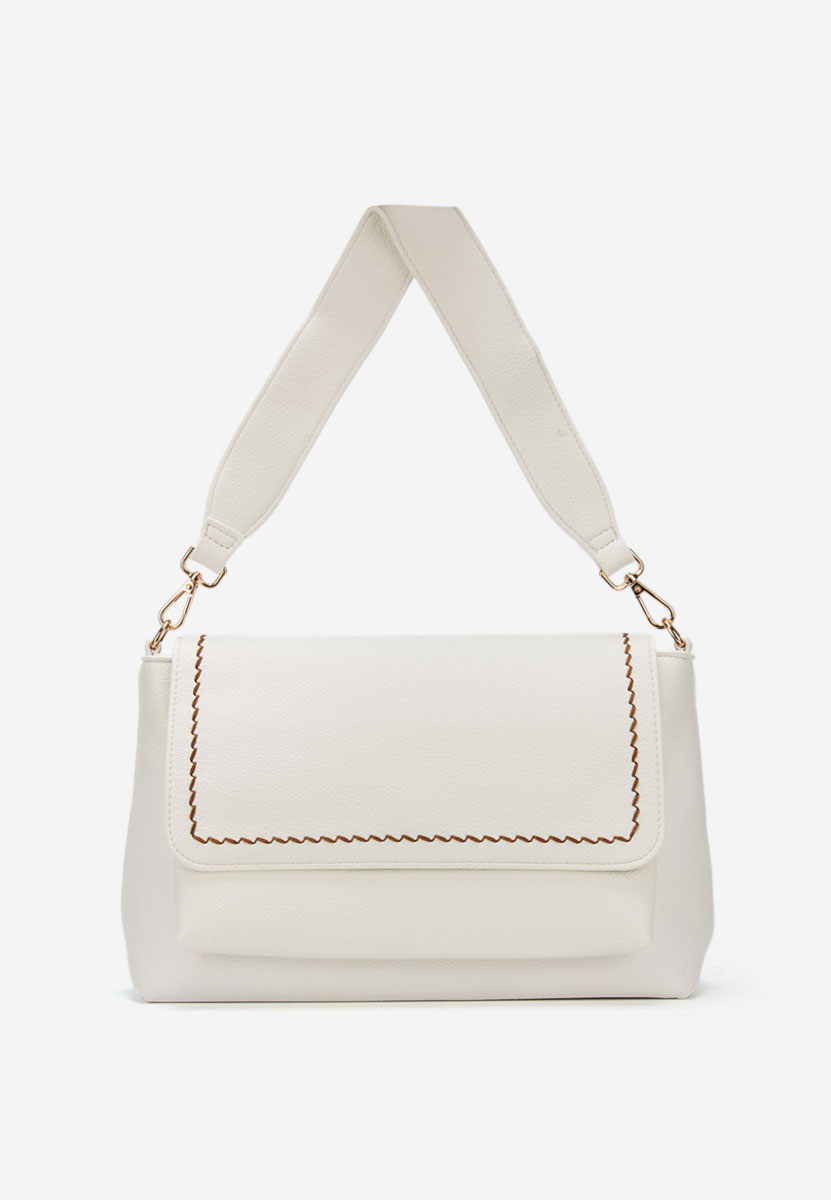 Crisstela fehér válltáska