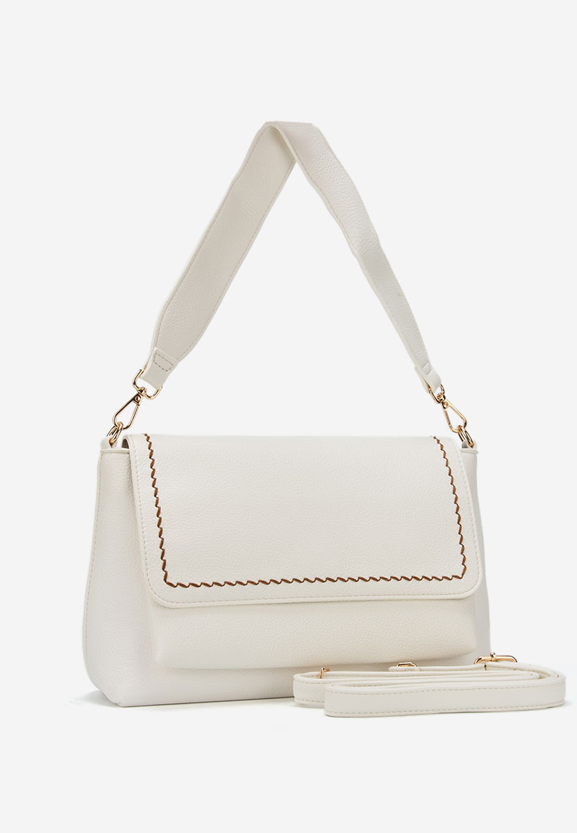 Crisstela fehér válltáska