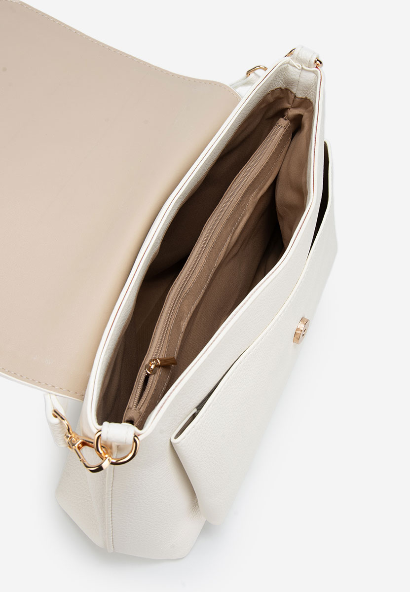 Crisstela fehér válltáska