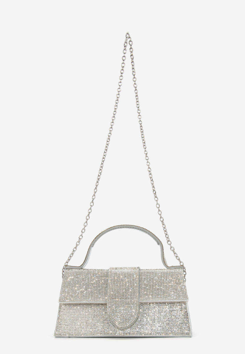 Rucsanda ezüst kézitáska