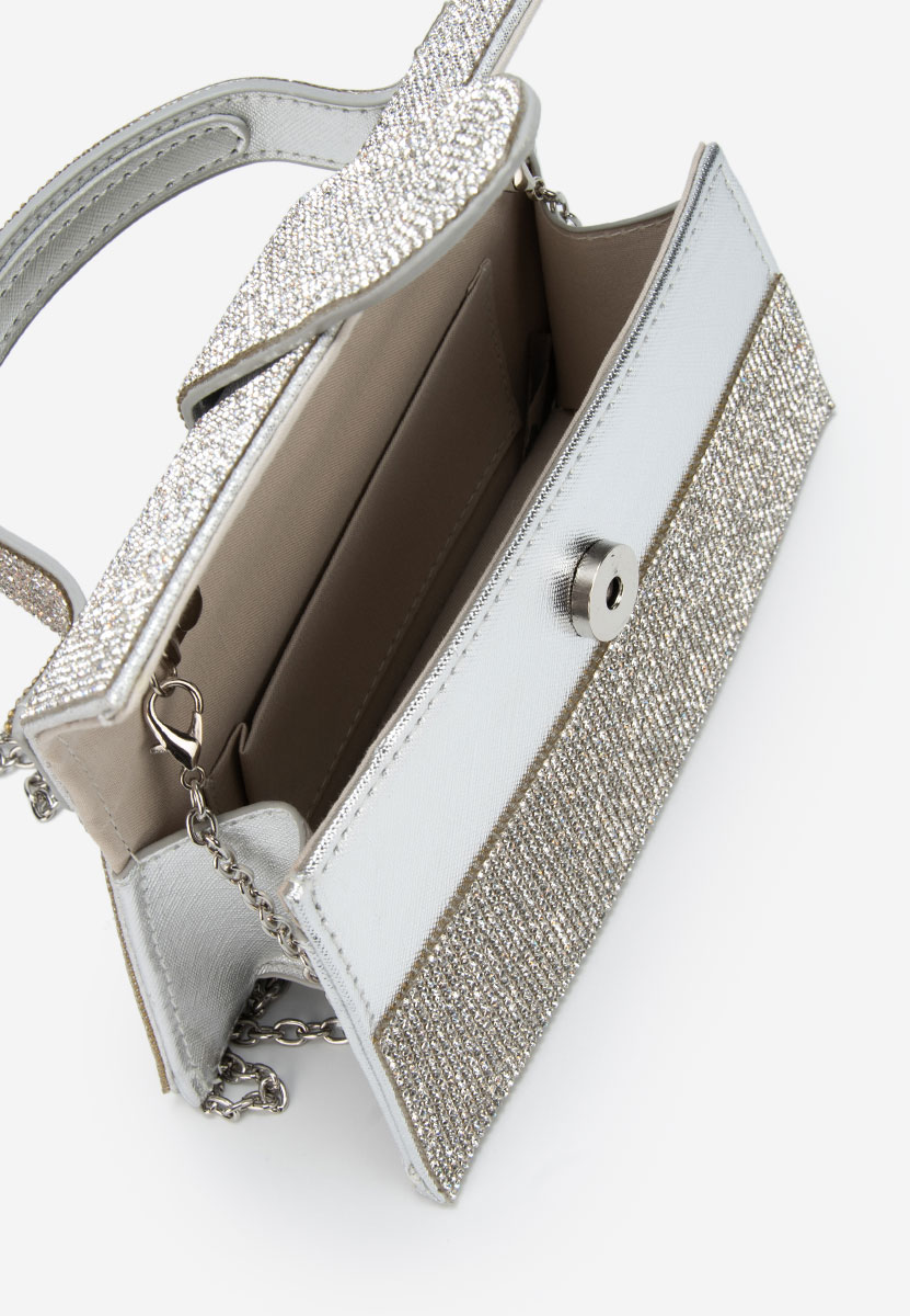 Rucsanda ezüst kézitáska