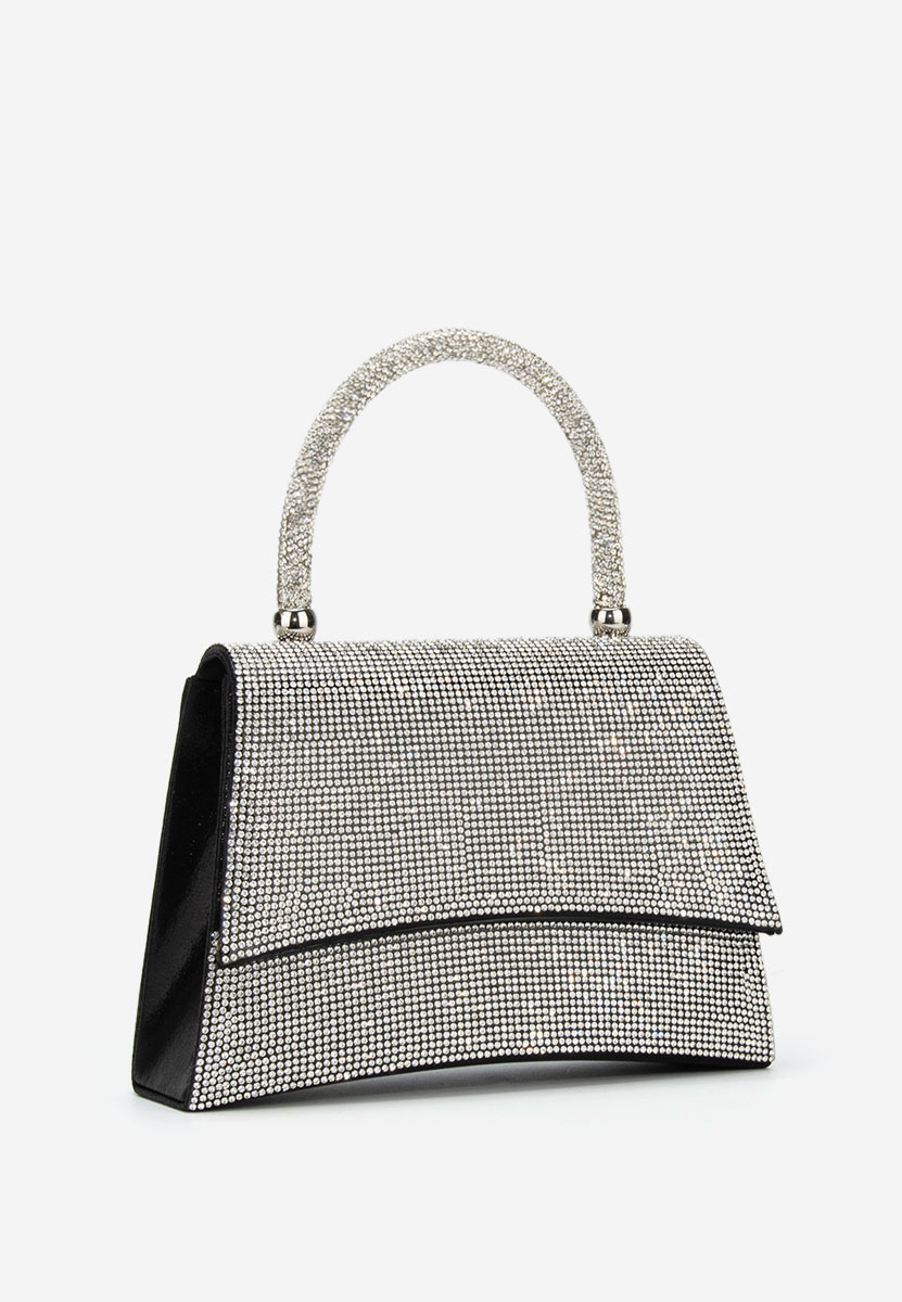 Lenisa fekete kézitáska