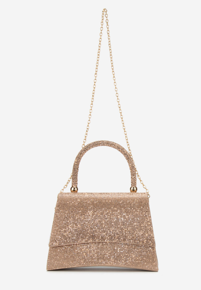 Lenisa pezsgő színű kézitáska