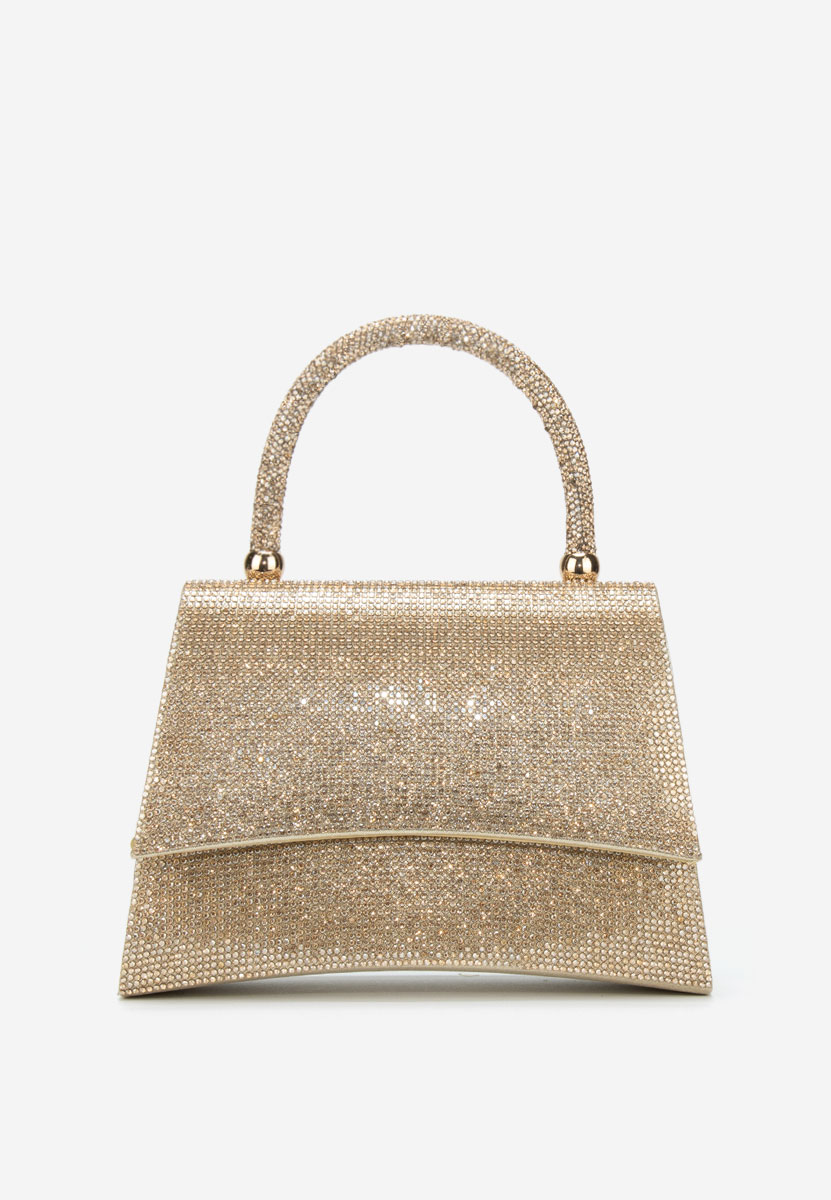 Lenisa aranyszínü kézitáska