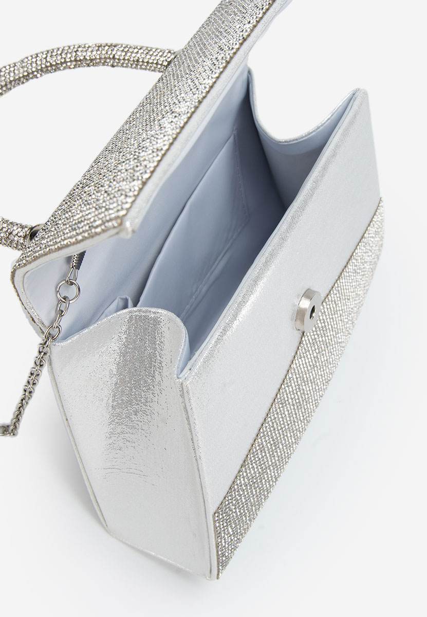 Lenisa ezüst kézitáska