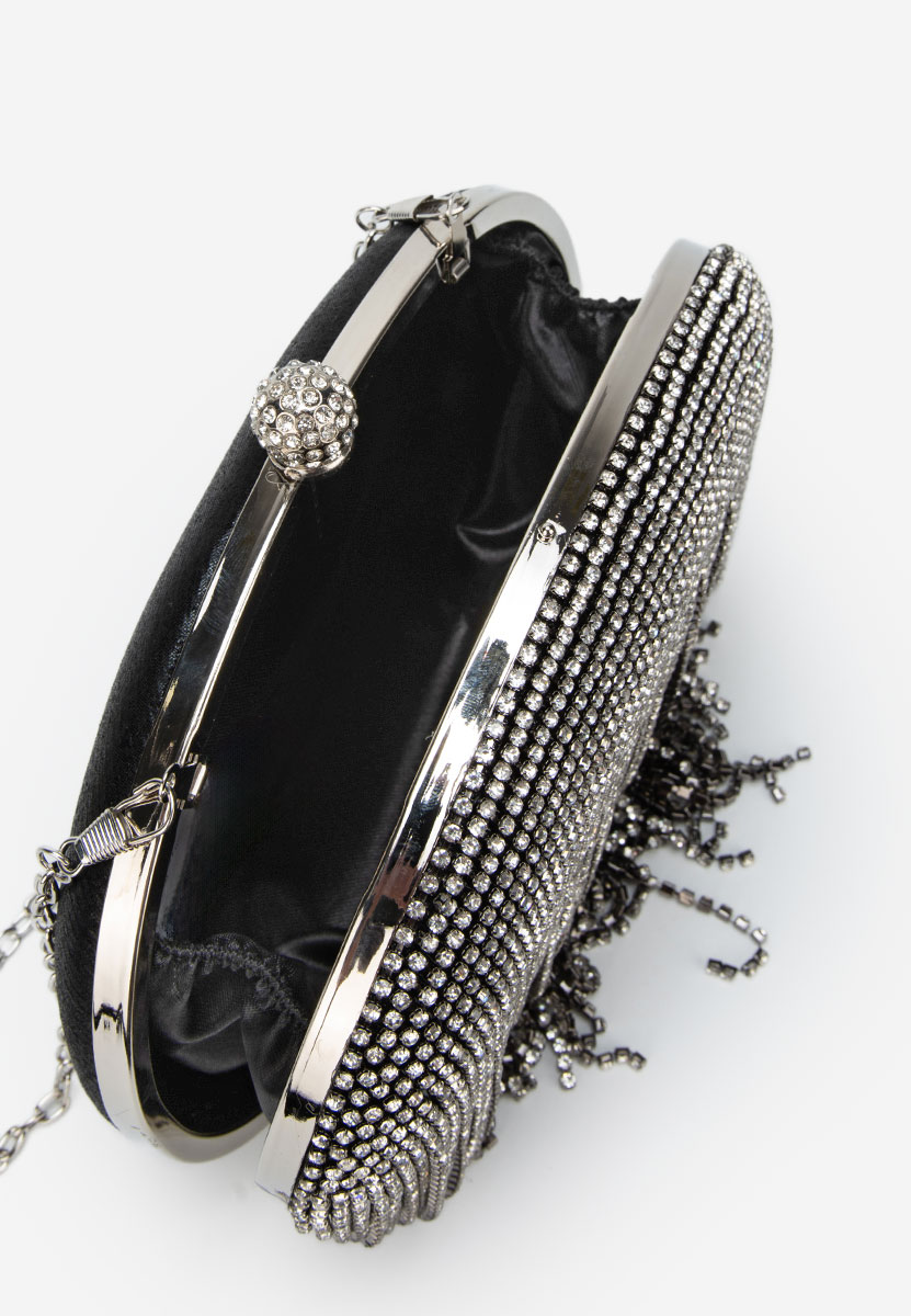 Avalina fekete kézitáska