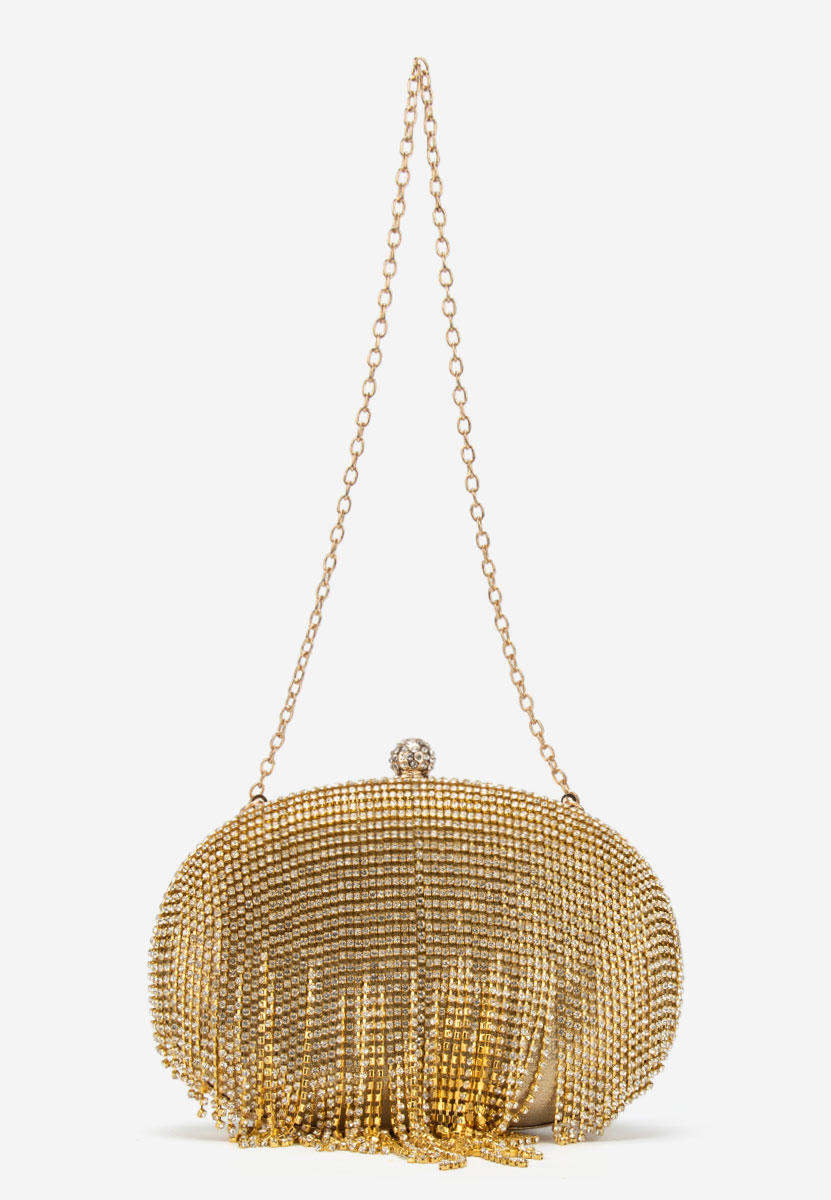 Avalina aranyszínü kézitáska