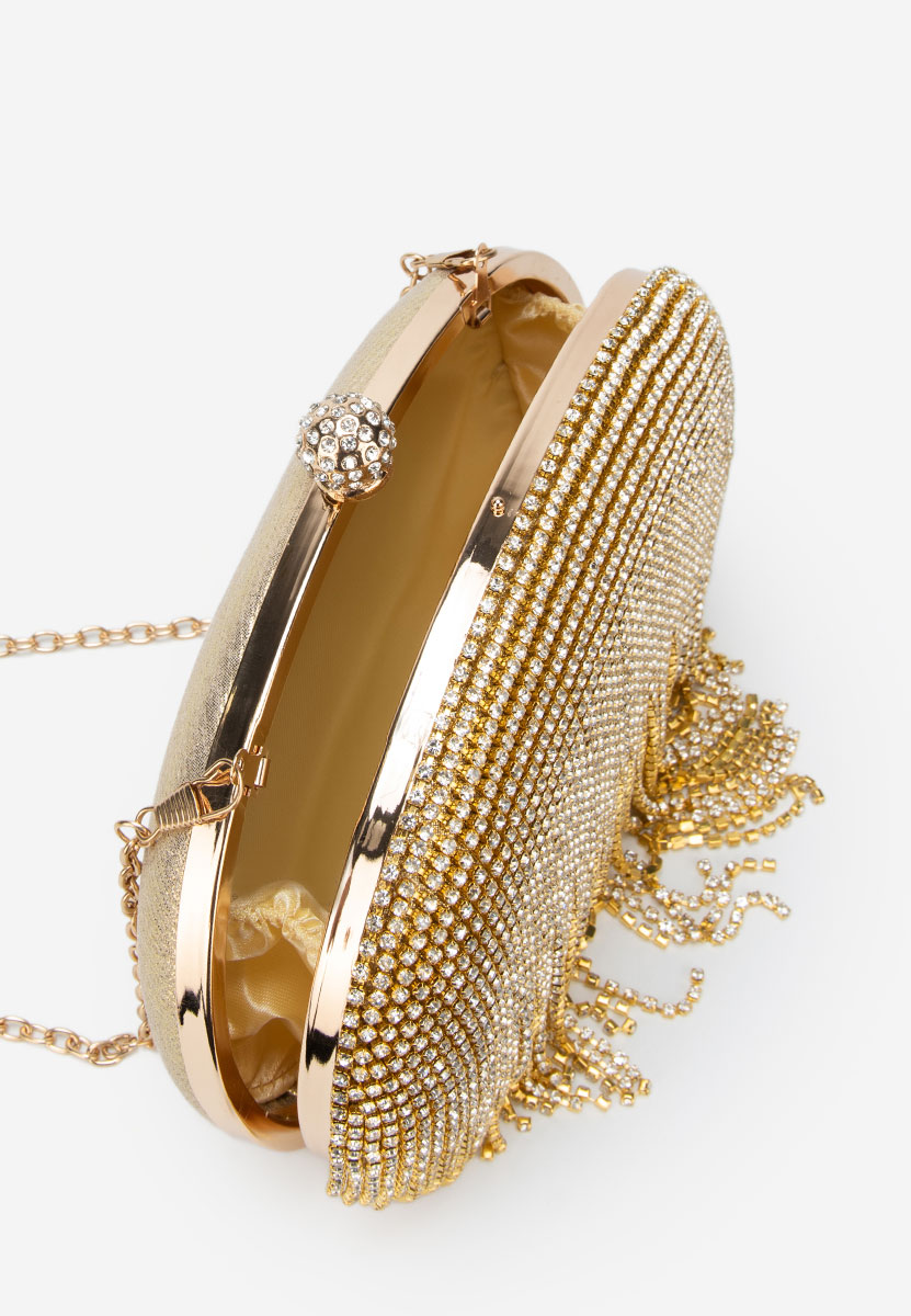 Avalina aranyszínü kézitáska