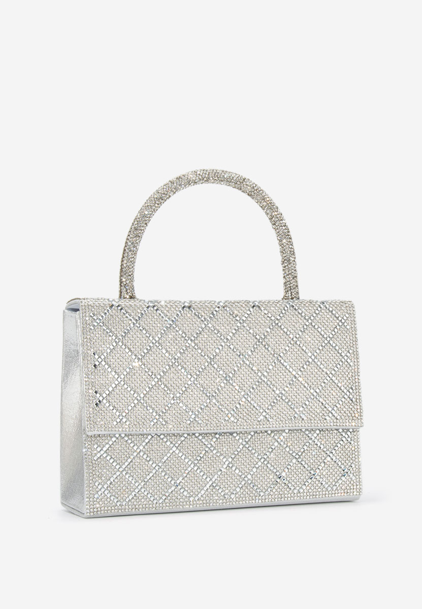 Karolima ezüst kézitáska