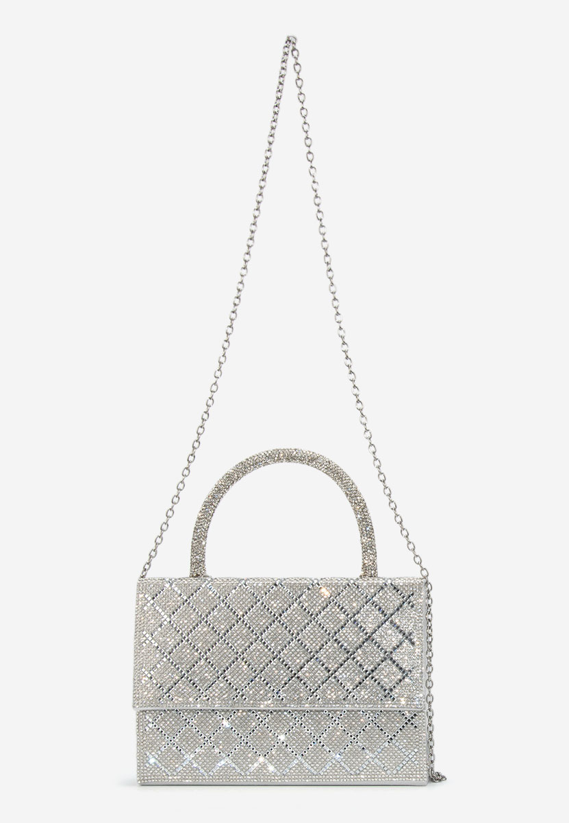 Karolima ezüst kézitáska