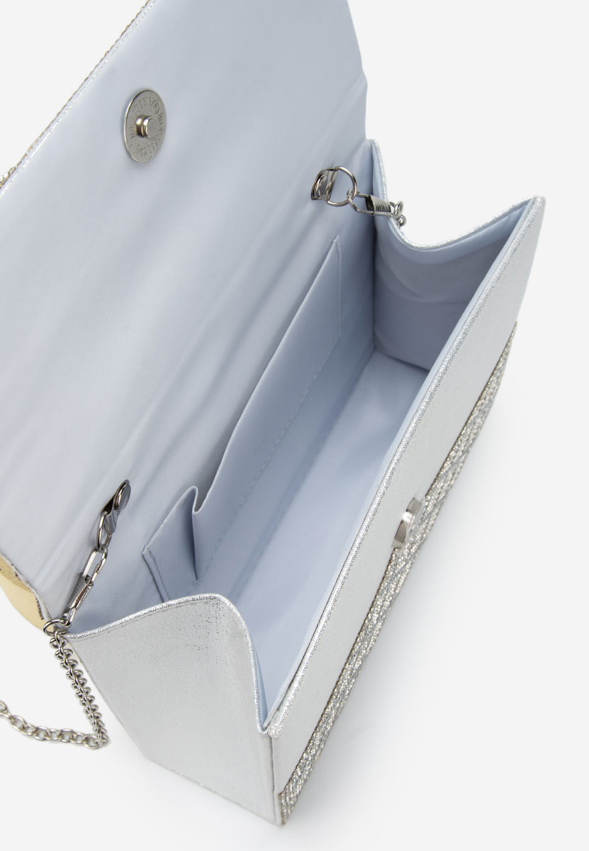 Karolima ezüst kézitáska