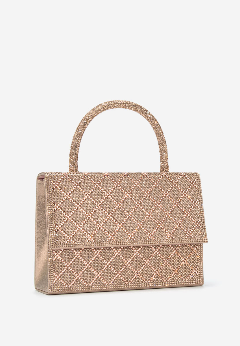 Karolima pezsgő színű kézitáska