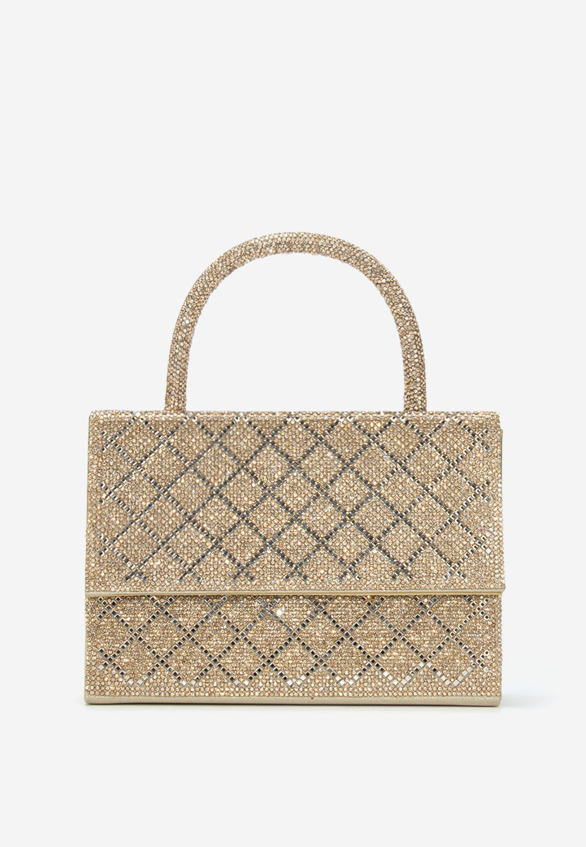 Karolima aranyszínü kézitáska