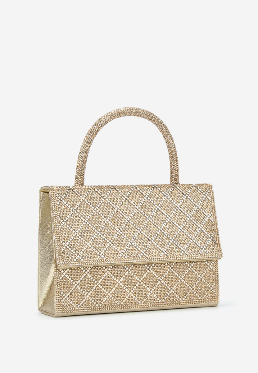 Karolima aranyszínü kézitáska